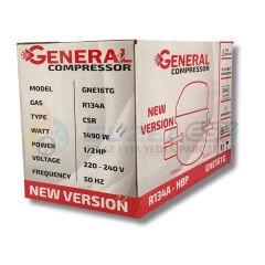 General 1/2+ R134A Kompresör GNE16TG