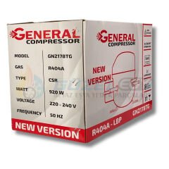 General 1 HP R404A Kompresör GN2178TG