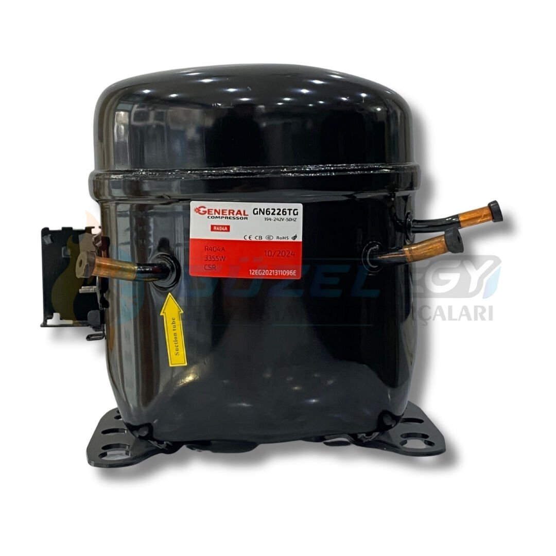 General 1 HP R404A Kompresör GN6226TG