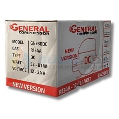 General 12-24V R134A Kompresör GNE30DC
