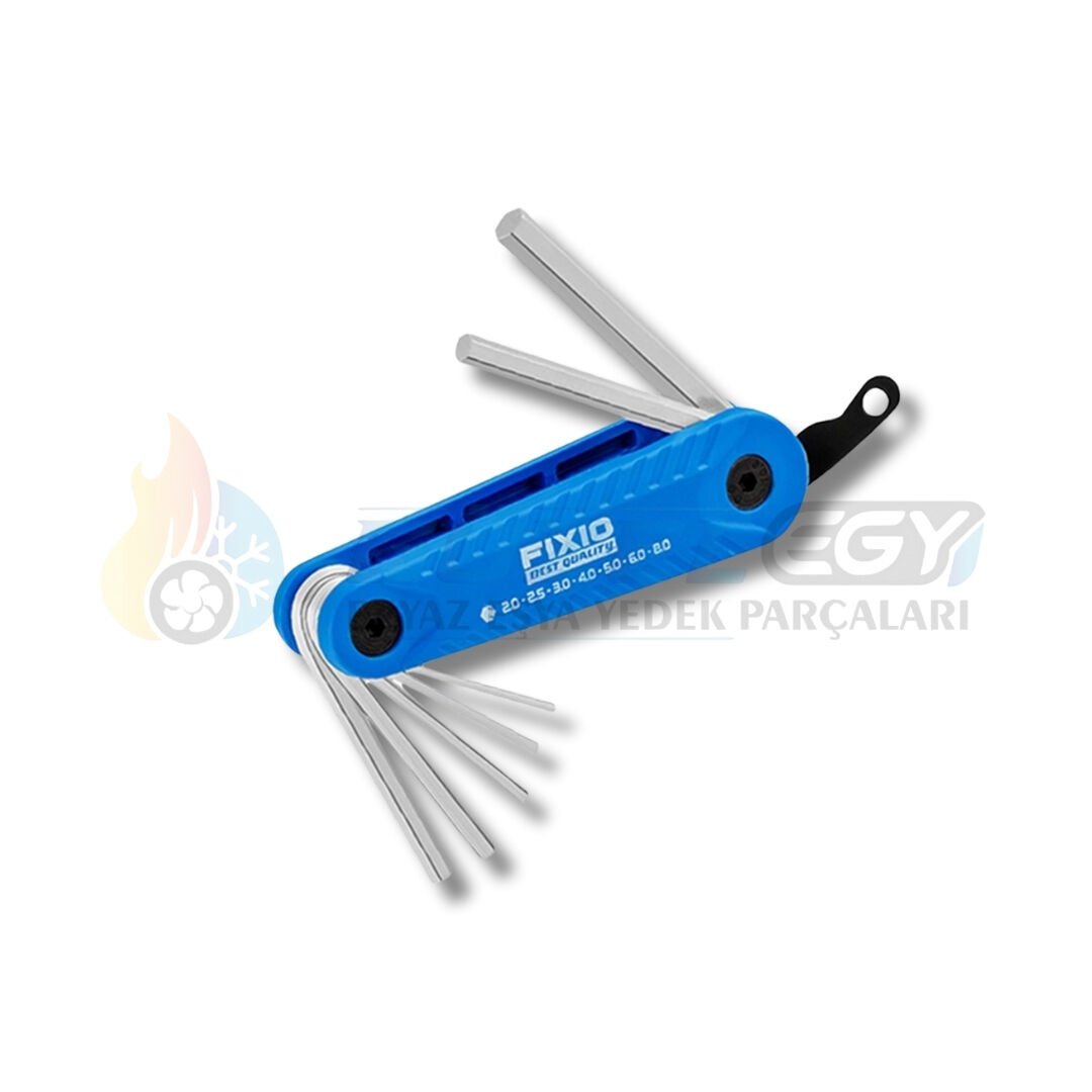 Fixio Çakı Tipi Allen Anahtar Takımı 7'li