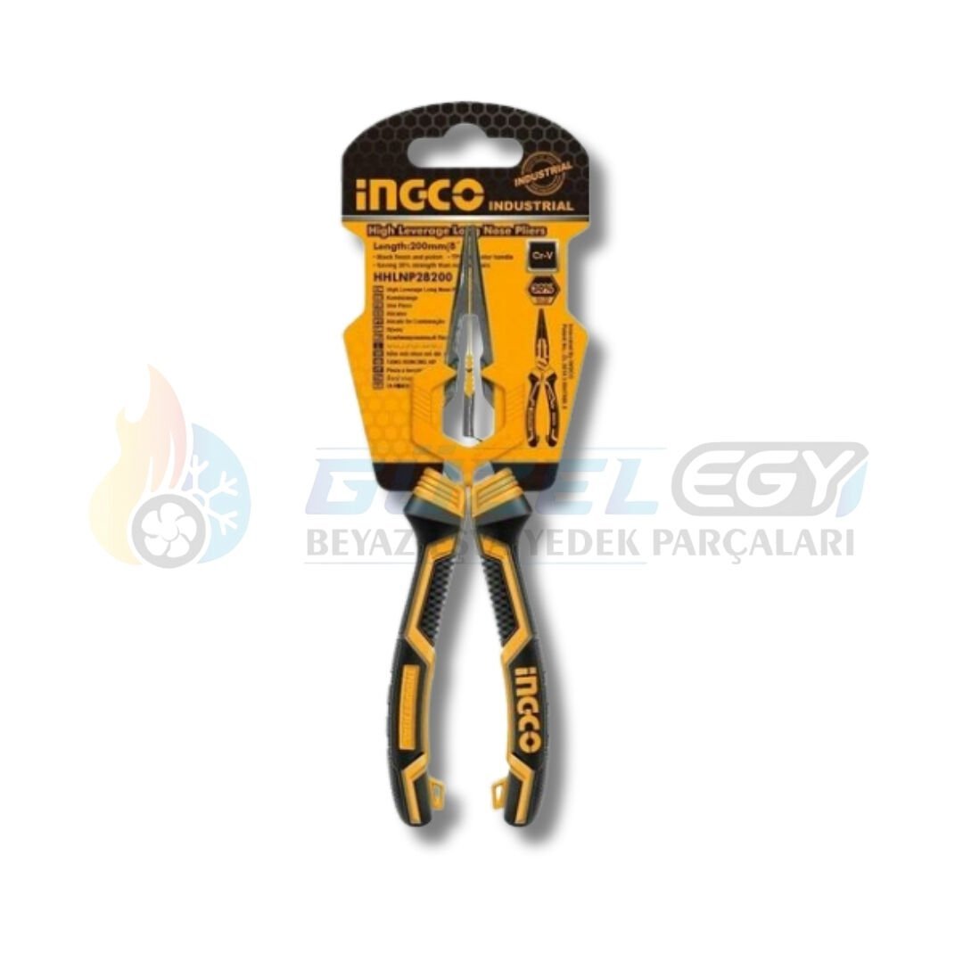 İNGCO Uzun Kargaburun Pense 200 MM