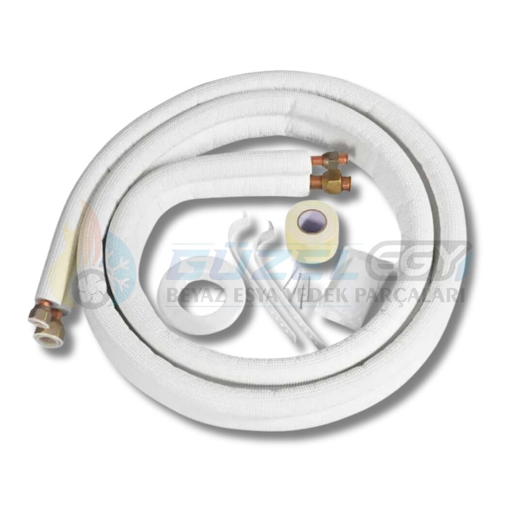 1/4-1/2 Klima Montaj Kiti Alüminyum 3 Metre