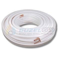 İzolasyonlu Bakır Boru 9 MM Çiftli 1/2-3/4 VRV