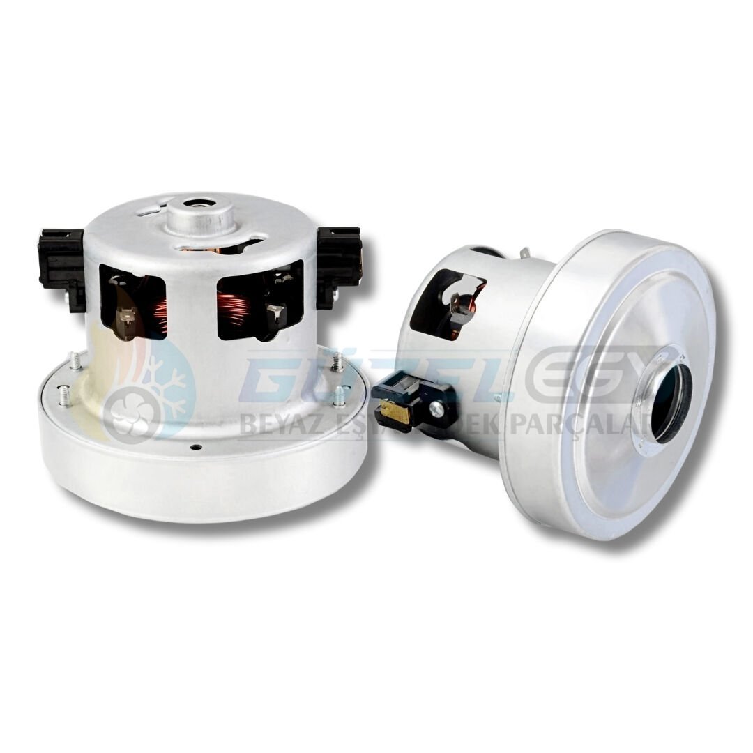 Süpürge Motoru 12 CM Çıkıntılı Taban 1400W